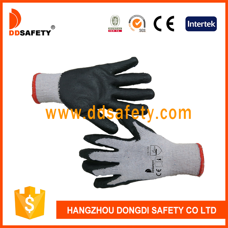 Knitted with latex glove-DKL316